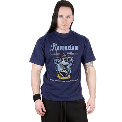 HARRY POTTER - RAVENCLAW CREST - Maglietta Denim