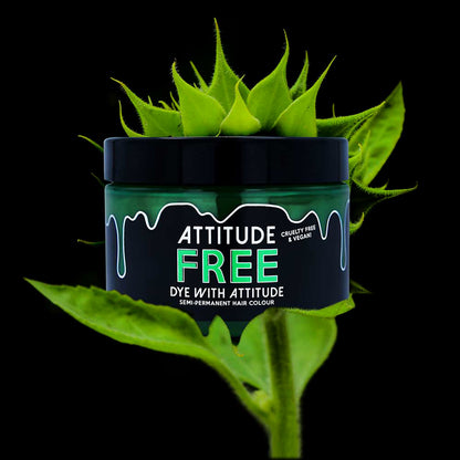 FREE UV GREEN - Tintura per capelli Attitude - 135ml