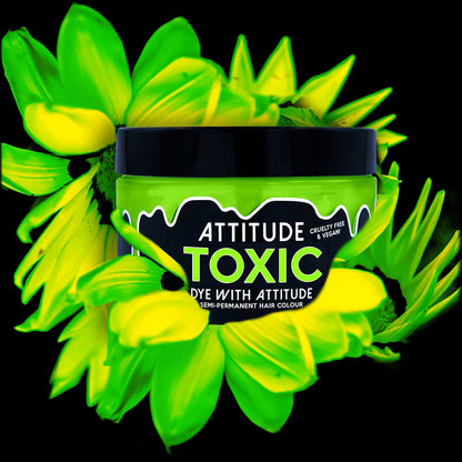 TOXIC UV GREEN - Tintura per capelli Attitude - 135ml