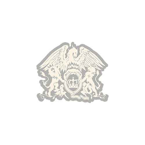 QUEEN - LOGO & CREST APPLIQUE - T-Shirt Blue