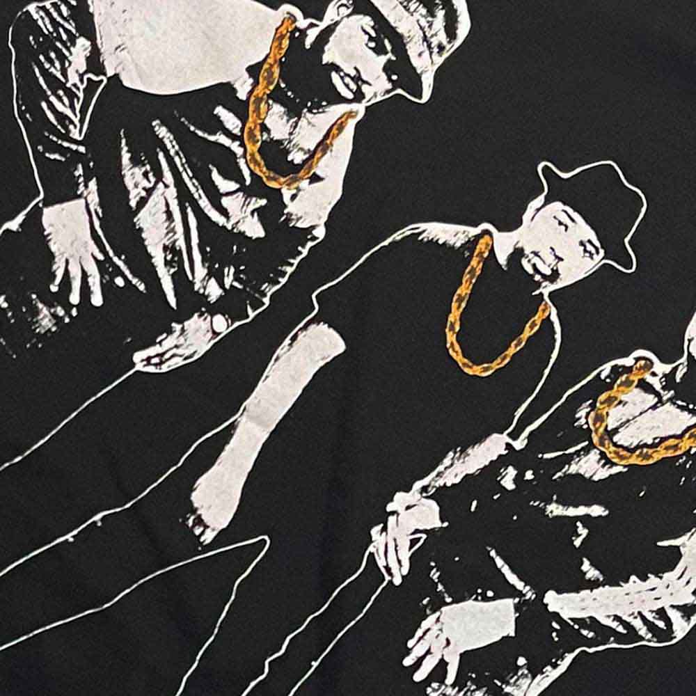 RUN DMC - GOLD CHAINS PHOTO - Tank T-Shirt Black