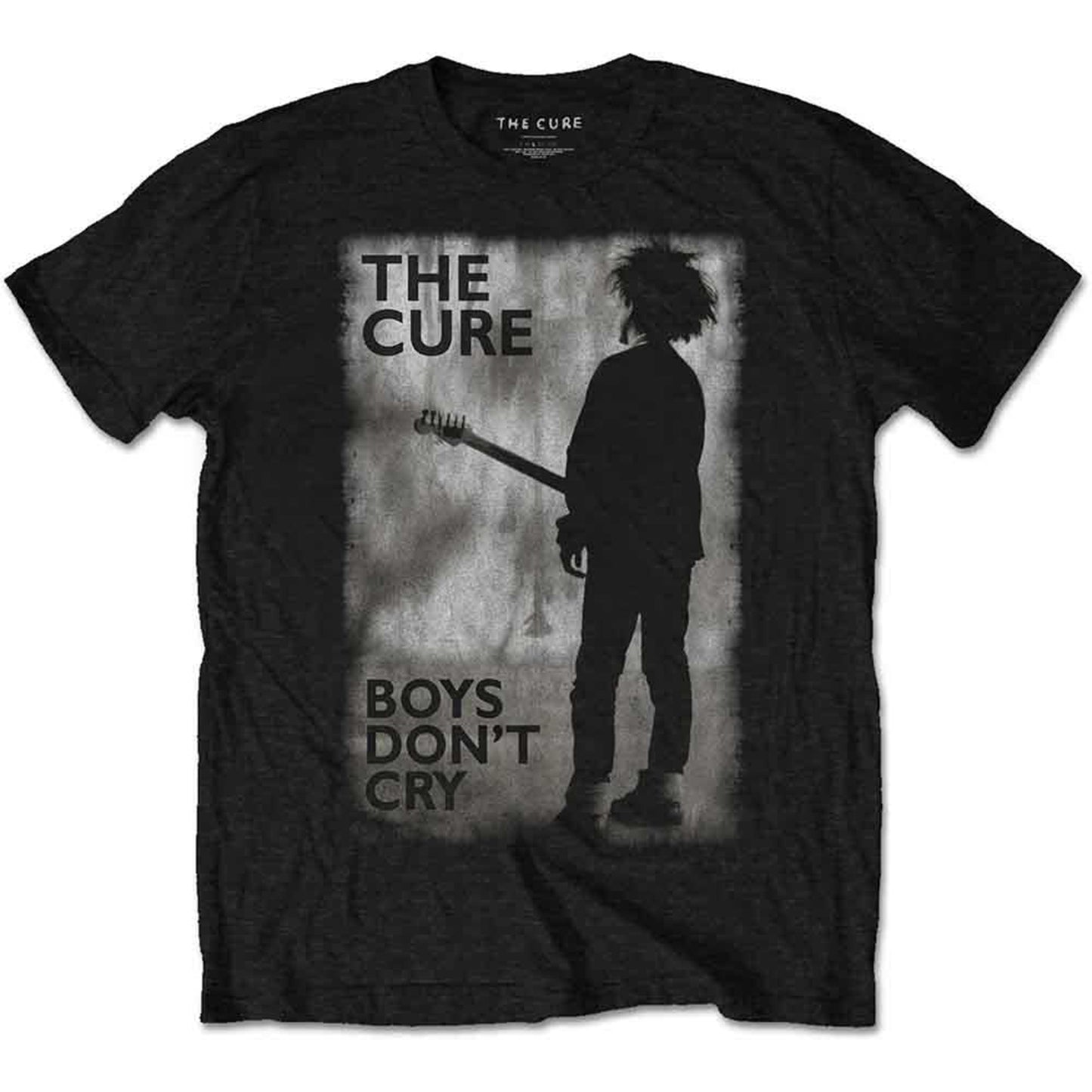 CURE, THE - BOYS DON'T CRY BLACK & WHITE - Kids T-Shirt Black