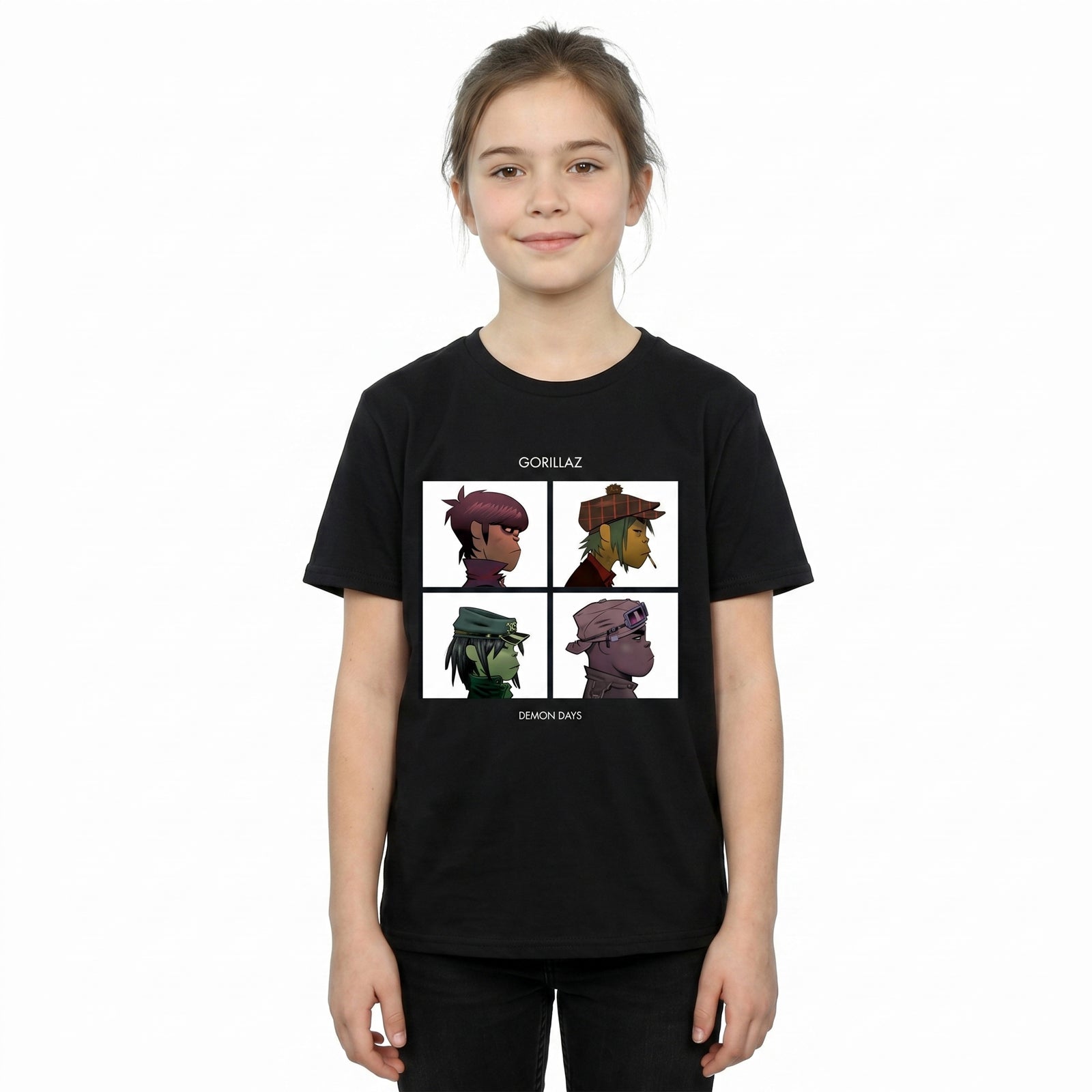 GORILLAZ - DEMON DAYS - Kids T-Shirt Black