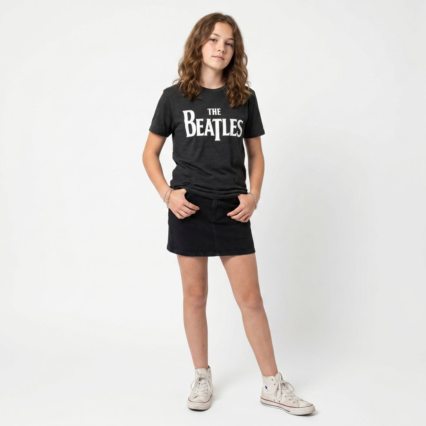 THE BEATLES - DROP T - Maglietta per bambini nera