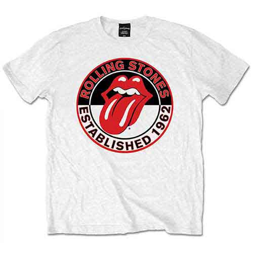 THE ROLLING STONES - EST. 1962 - T-Shirt White