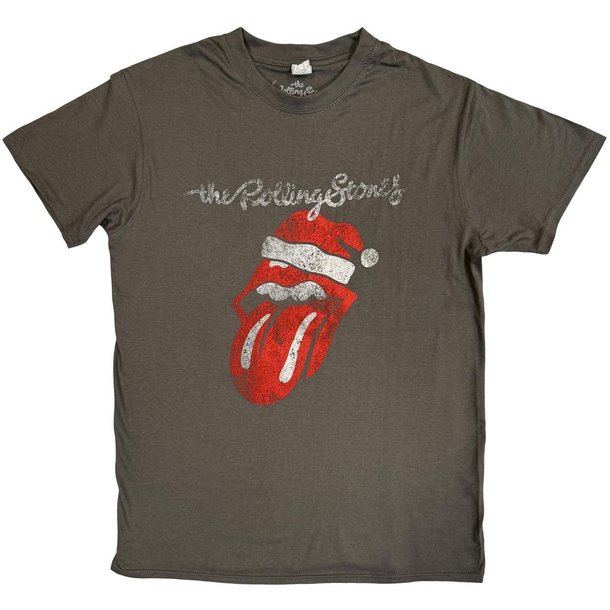 THE ROLLING STONES - SANTA LICK - T-Shirt Grey