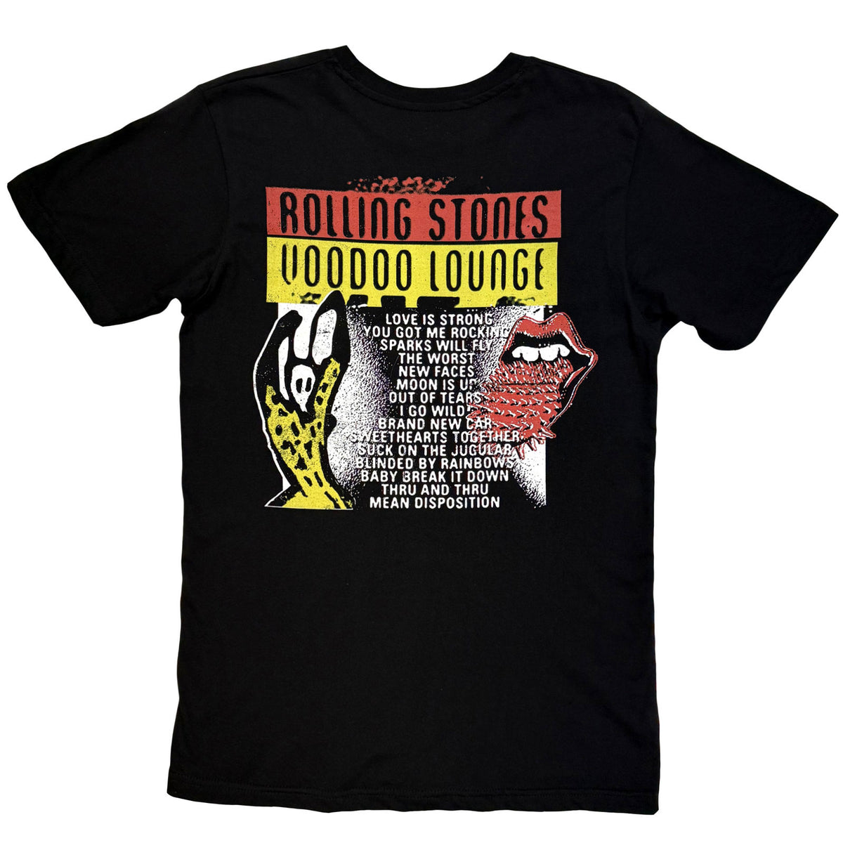 THE ROLLING STONES - VOODOO LOUNGE - T-Shirt Black