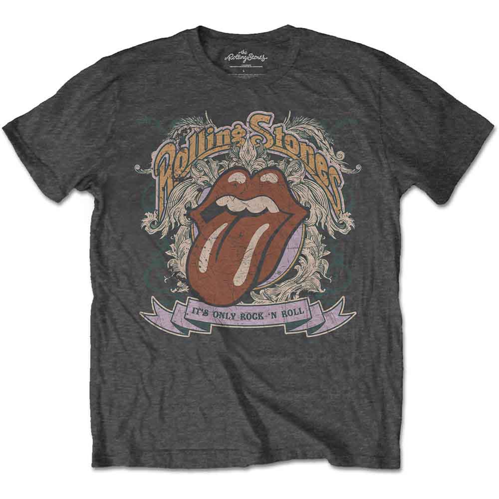 THE ROLLING STONES - IT'S ONLY ROCK & ROLL - T-Shirt Grey