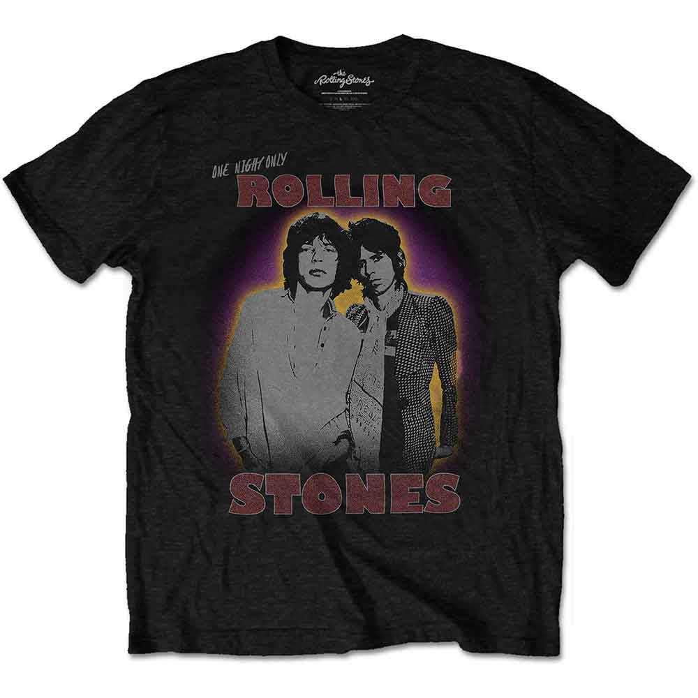 THE ROLLING STONES - MICK & KEITH - T-Shirt Black
