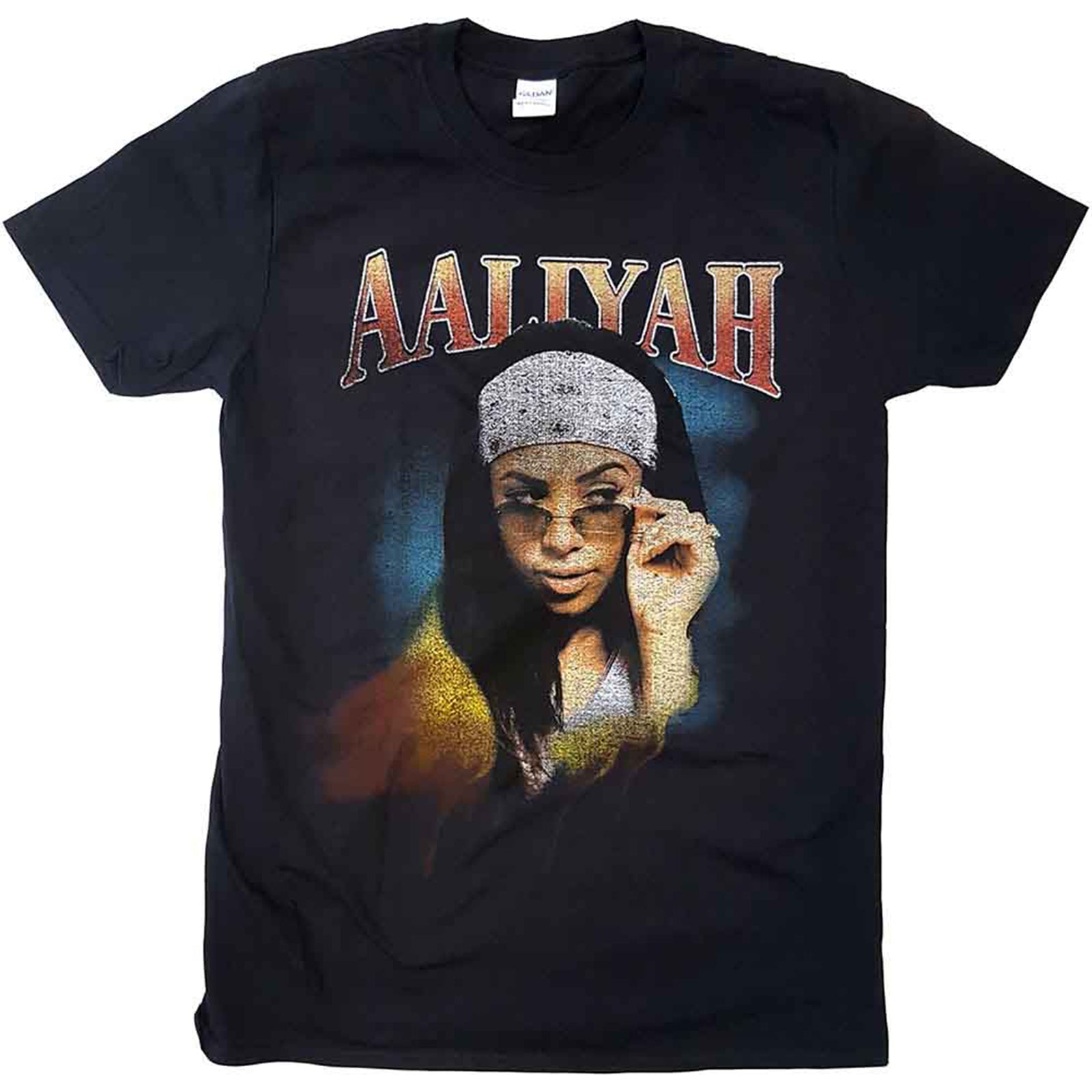 AALIYAH - TRIPPY - T-Shirt Black