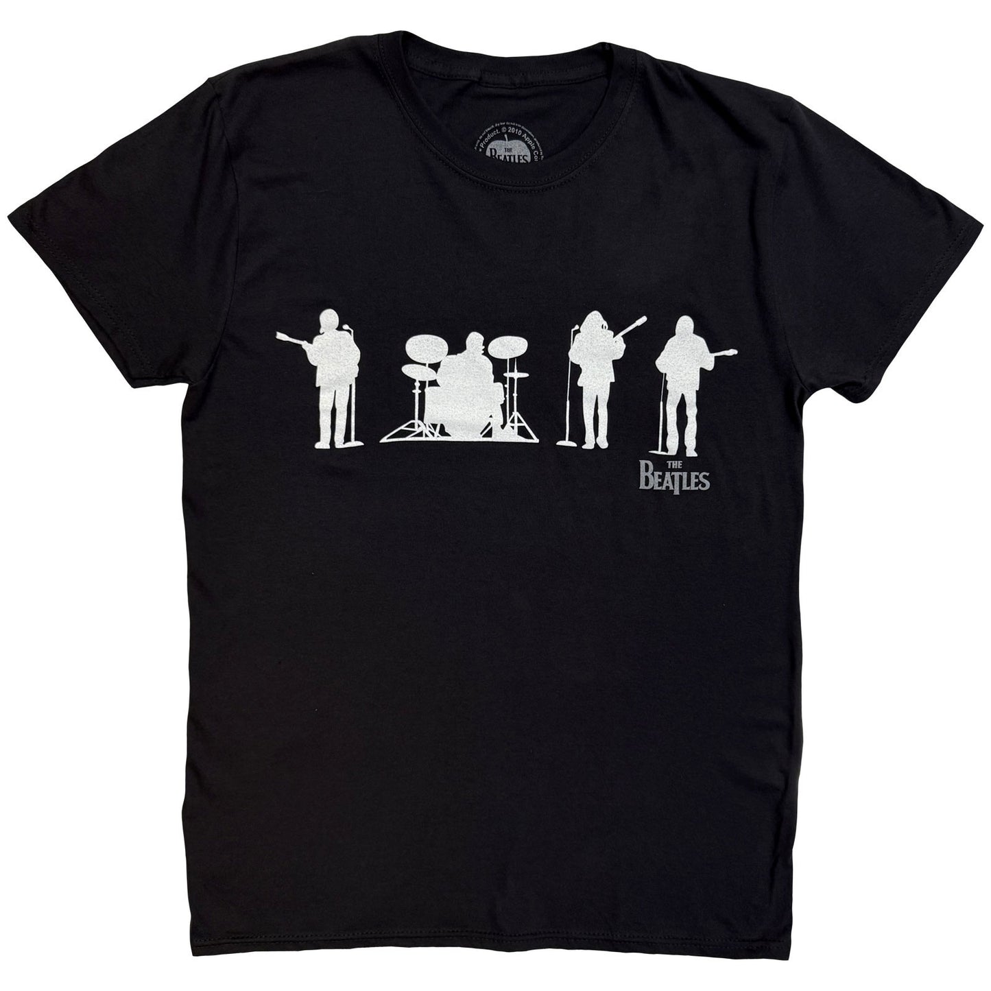 BEATLES, THE - SAVILLE ROW LINE UP SILHOUETTE - Maglietta nera