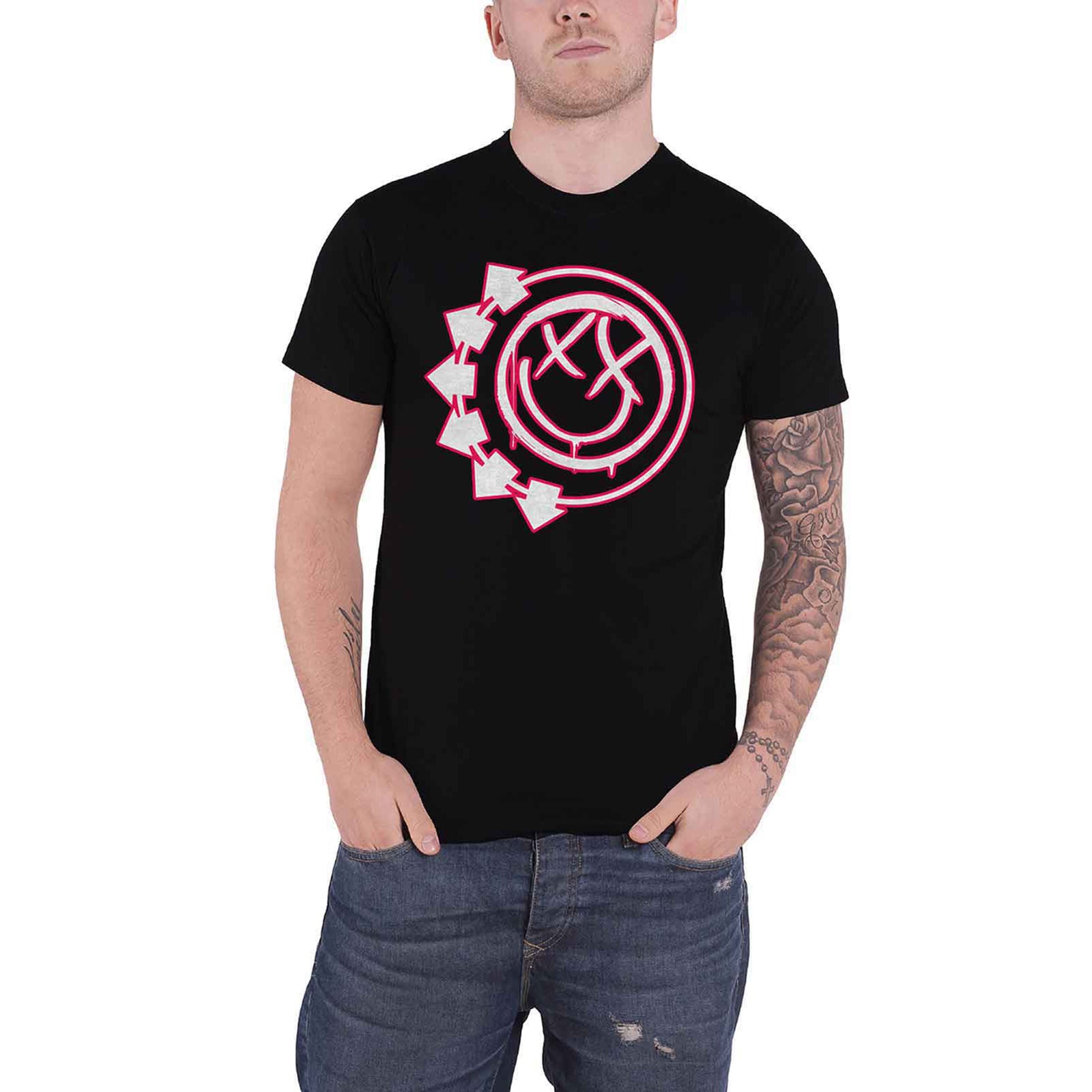 BLINK-182 - SIX ARROW SMILE - T-Shirt Black