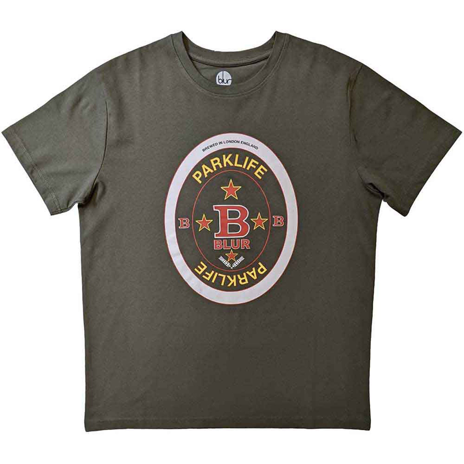BLUR - PARKLIFE BEERMAT - T-Shirt Green