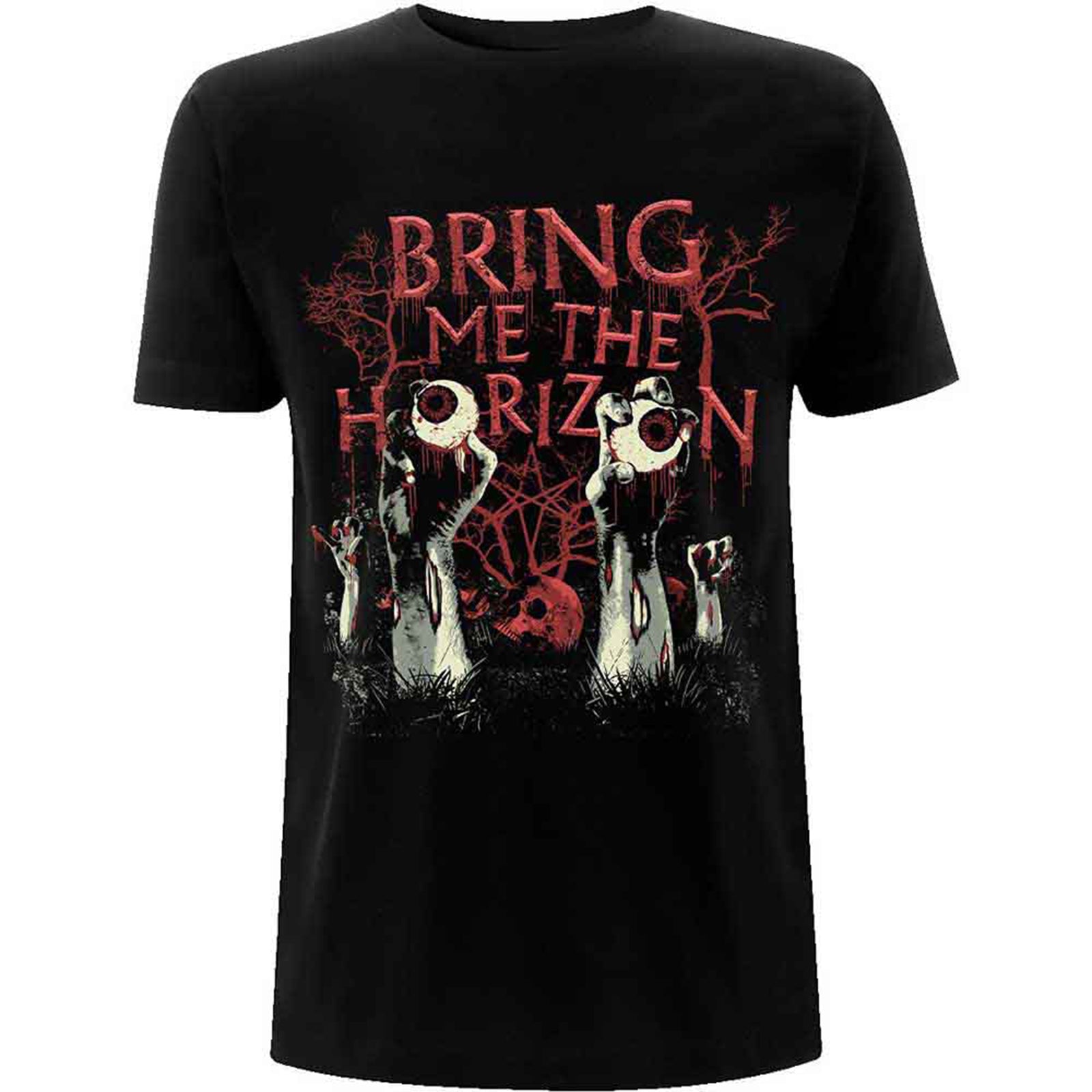 BRING ME THE HORIZON - GRAVEYARD EYES - T-Shirt Black