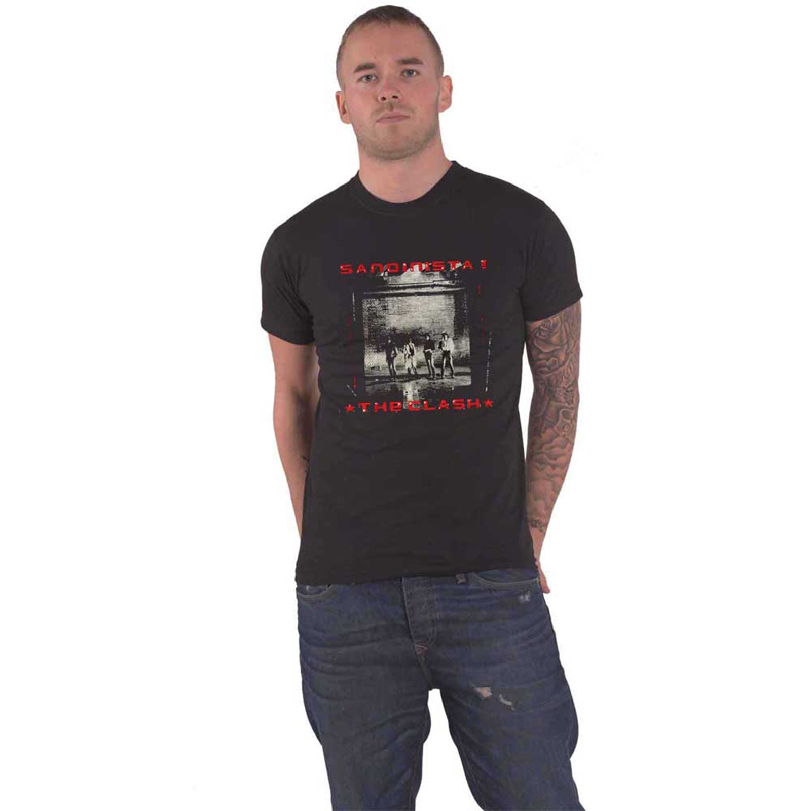 CLASH, THE - SANDINISTA! - T-Shirt Black