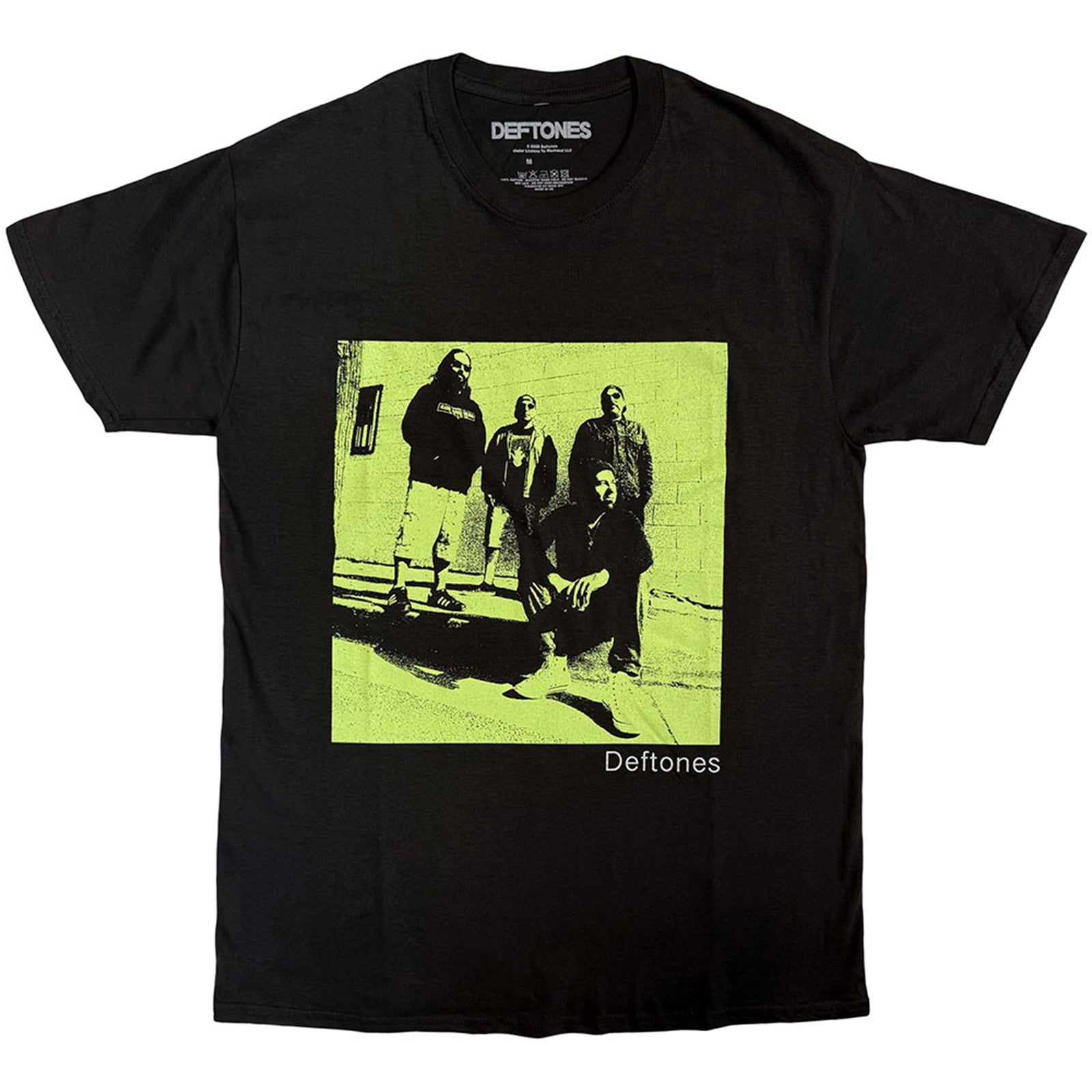 DEFTONES - GREEN PHOTO - T-Shirt Black