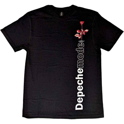 DEPECHE MODE - VIOLATOR SIDE ROSE - T-Shirt Black