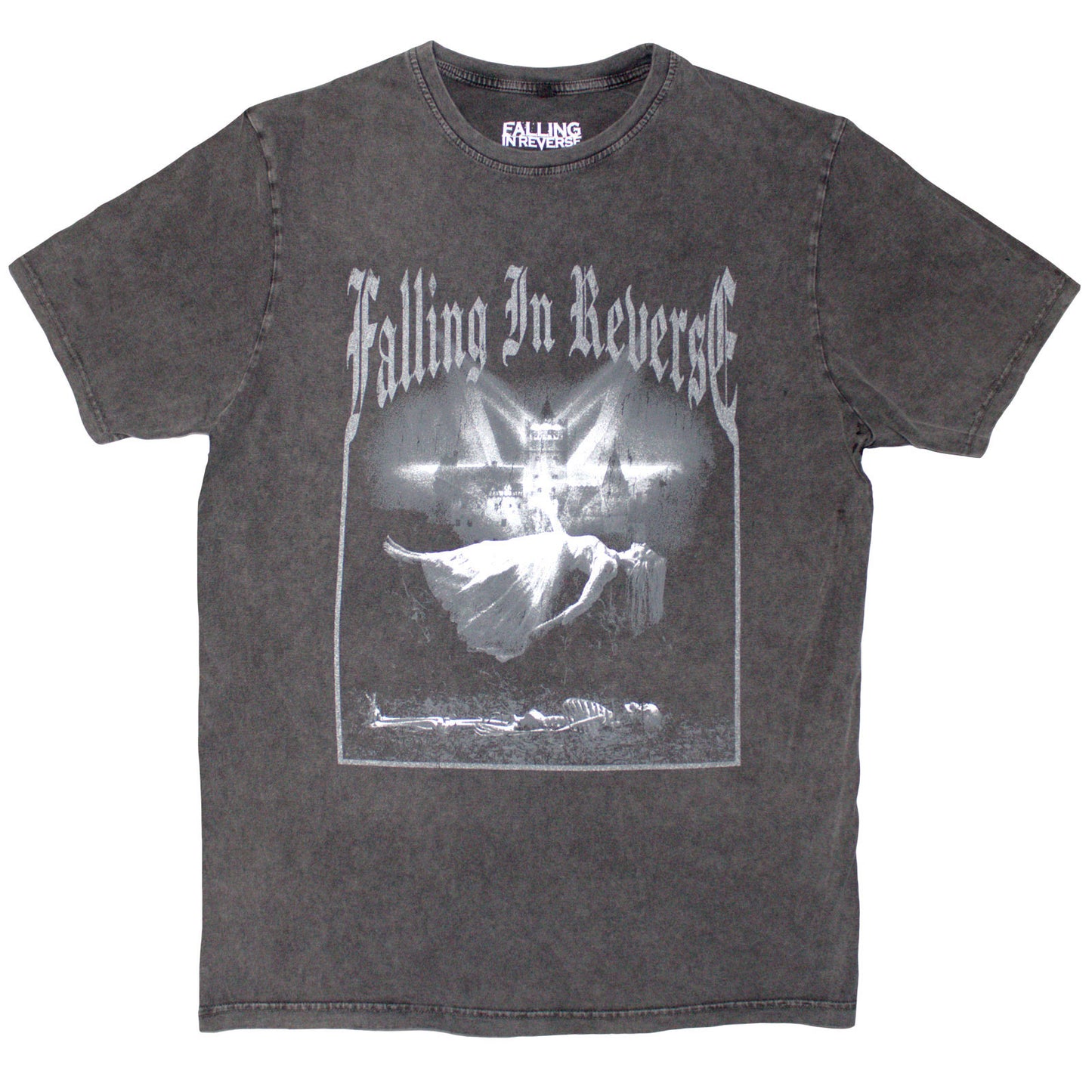 FALLING IN REVERSE - FLOATING - Stone Wash T-Shirt Grey