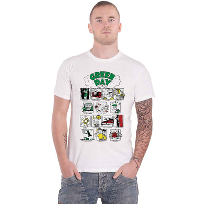 GREEN DAY - DOOKIE RRHOF - T-Shirt White