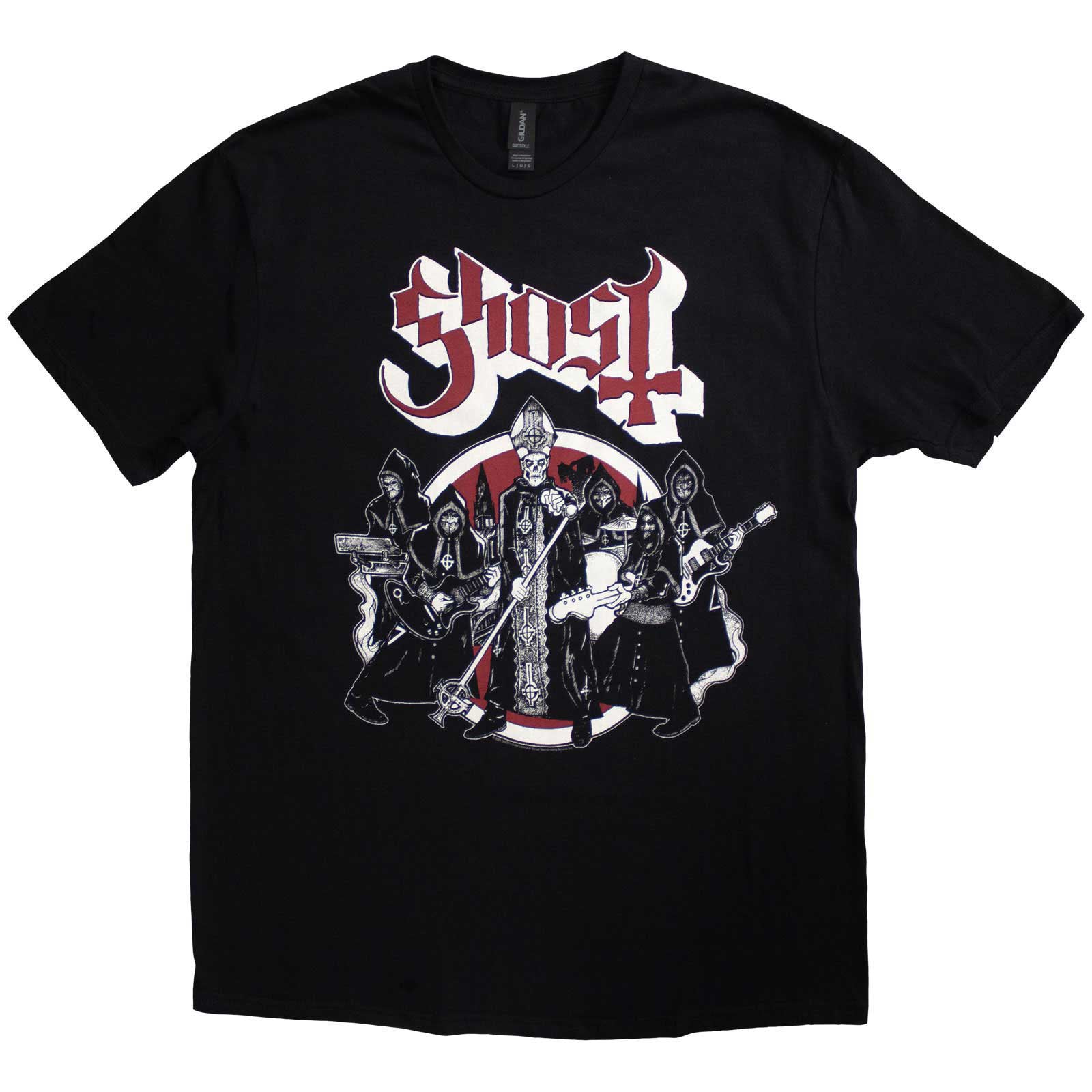 GHOST - ROAD TO ROME - Maglietta nera