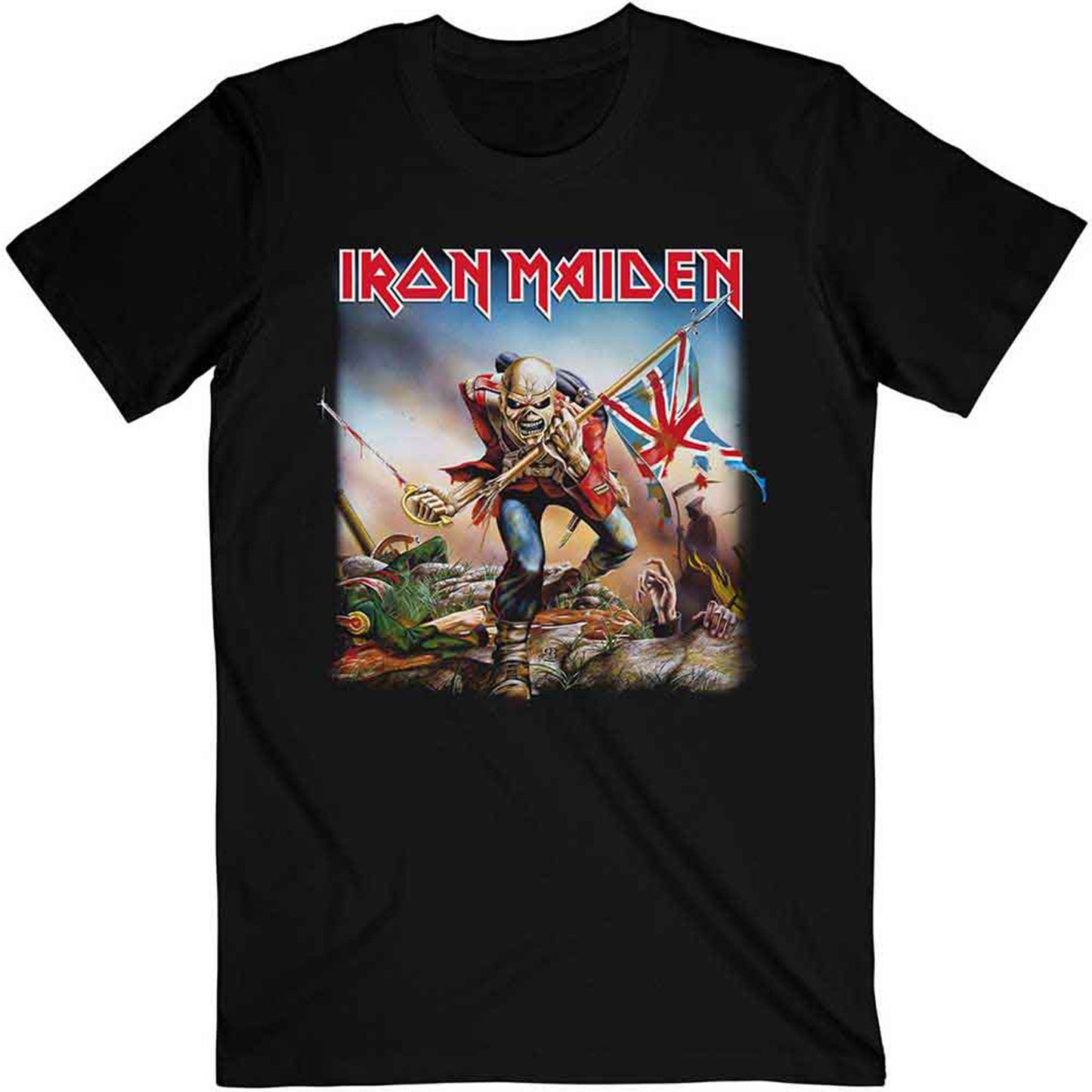IRON MAIDEN - TROOPER - Maglietta nera