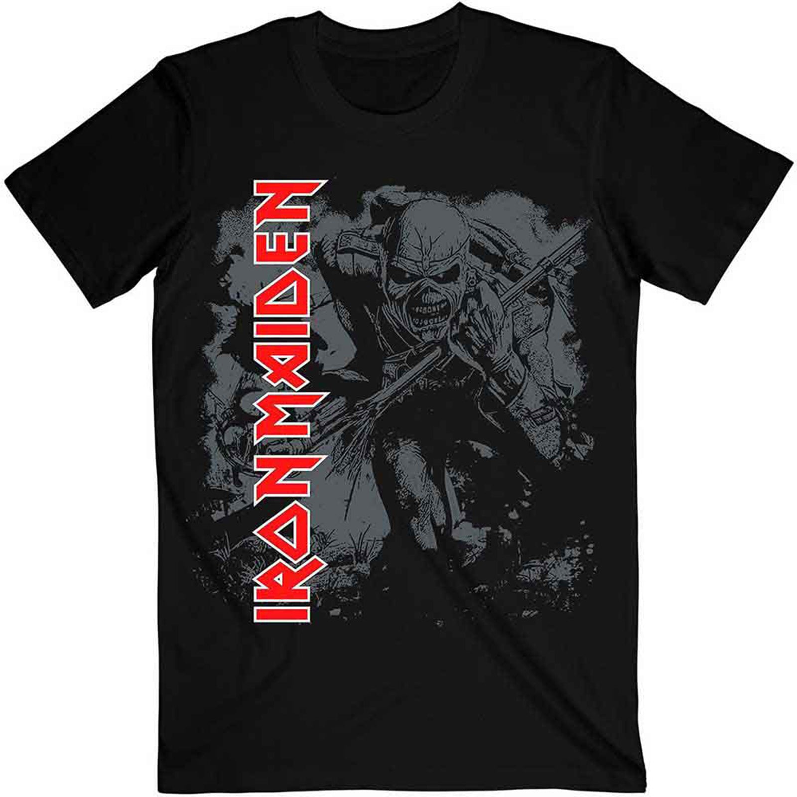 IRON MAIDEN - HI-CONTRAST TROOPER - Maglietta nera