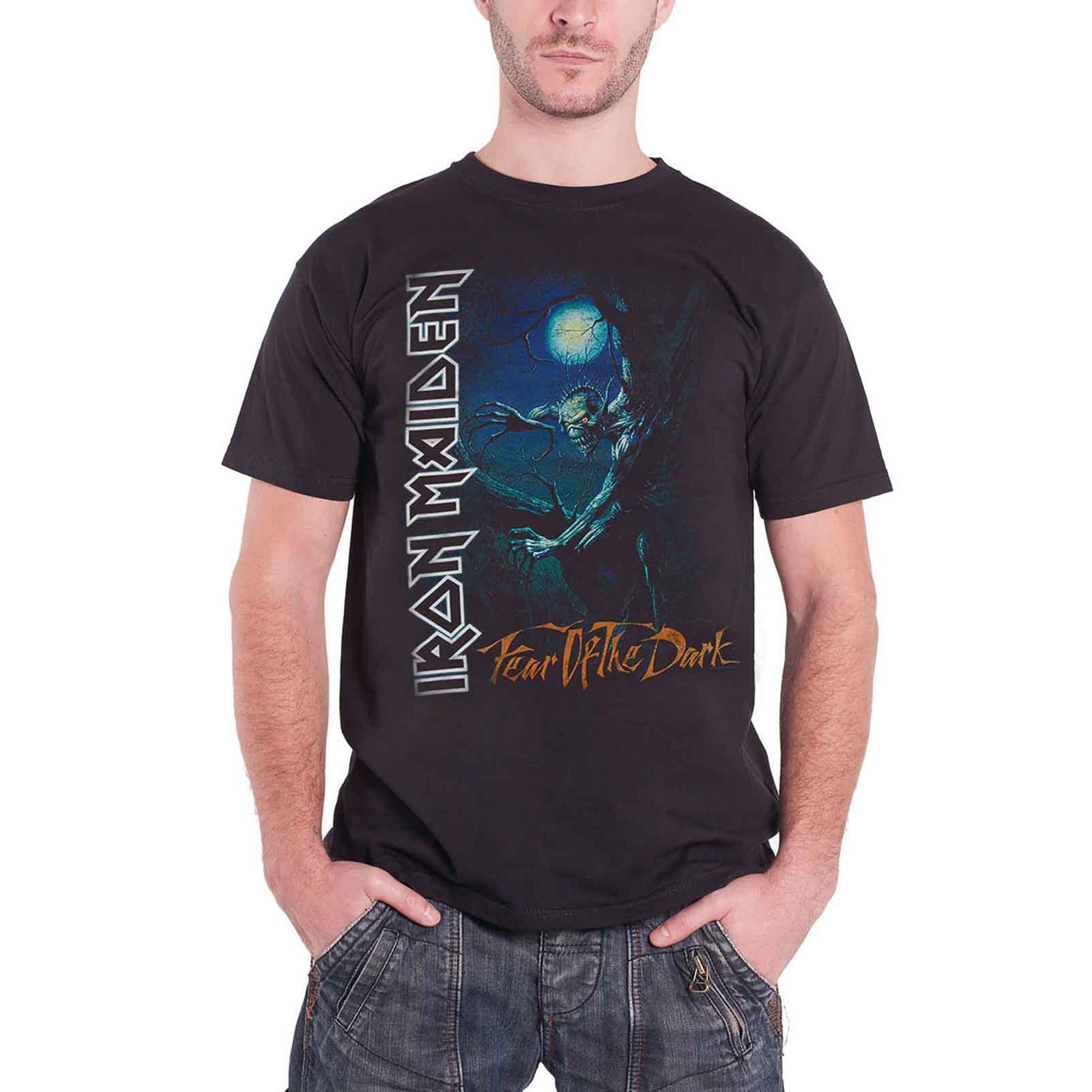 IRON MAIDEN - FEAR OF THE DARK TREE SPRITE - Maglietta nera