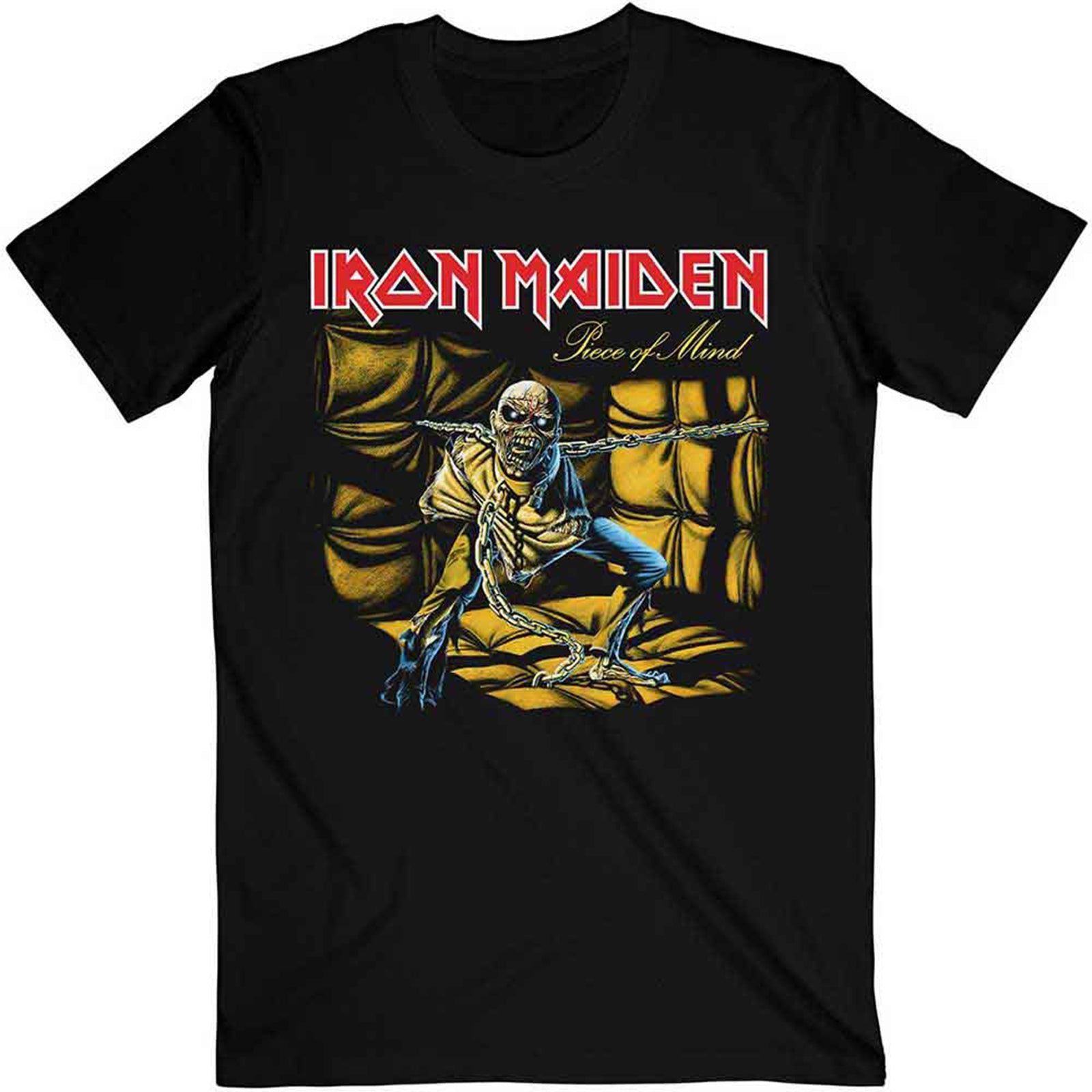 IRON MAIDEN - PIECE OF MIND - Maglietta nera