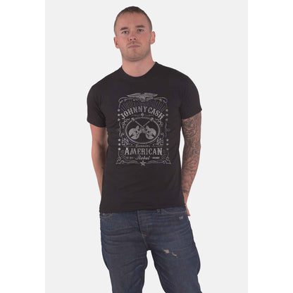 JOHNNY CASH - AMERICAN REBEL 2 - T-Shirt Black