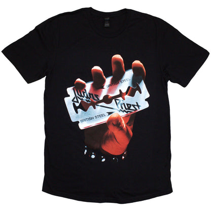 JUDAS PRIEST - BRITISH STEEL - Maglietta nera