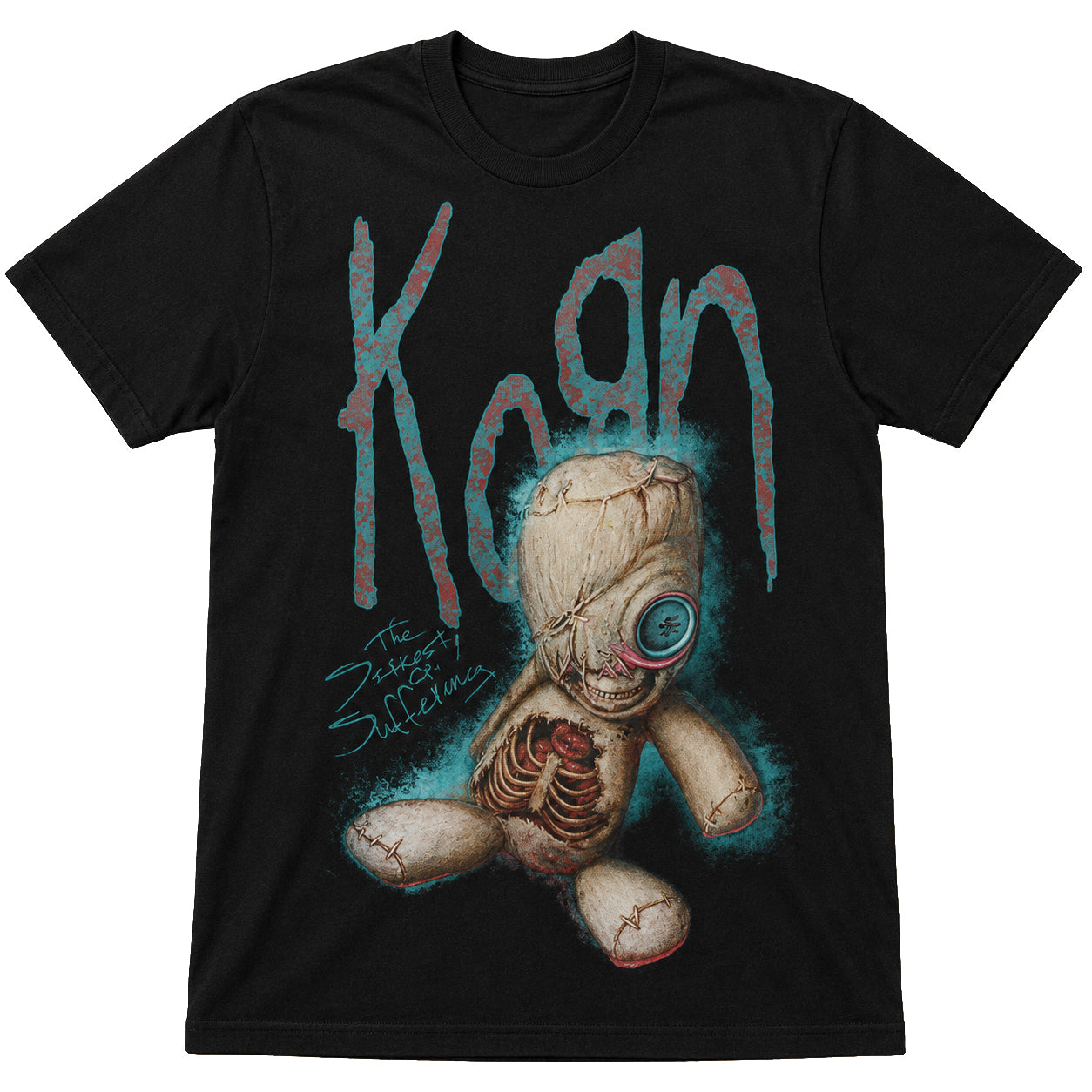 KORN - SOS DOLL - T-Shirt Black (Back Print)