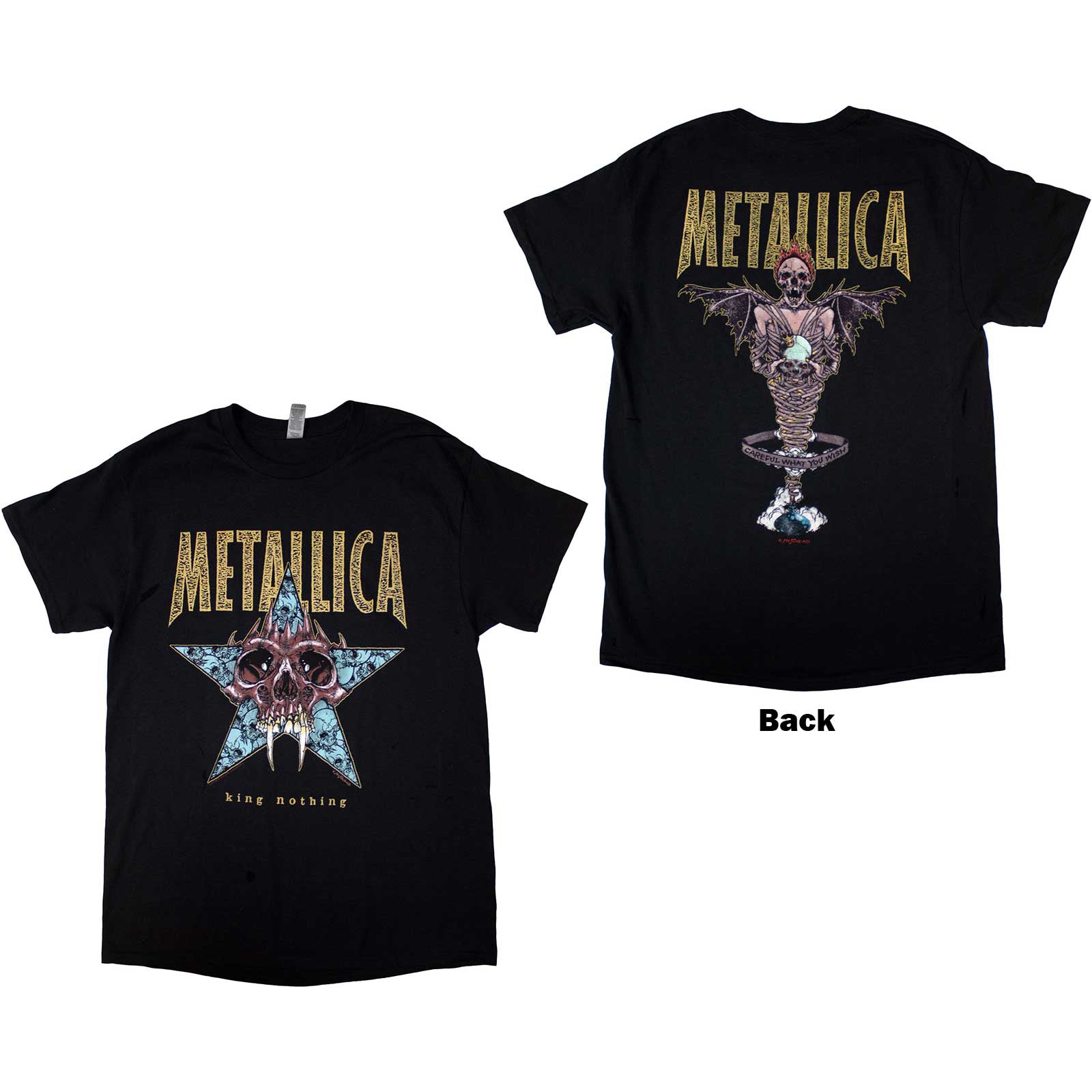 METALLICA - KING NOTHING - T-Shirt Black (Back Print)