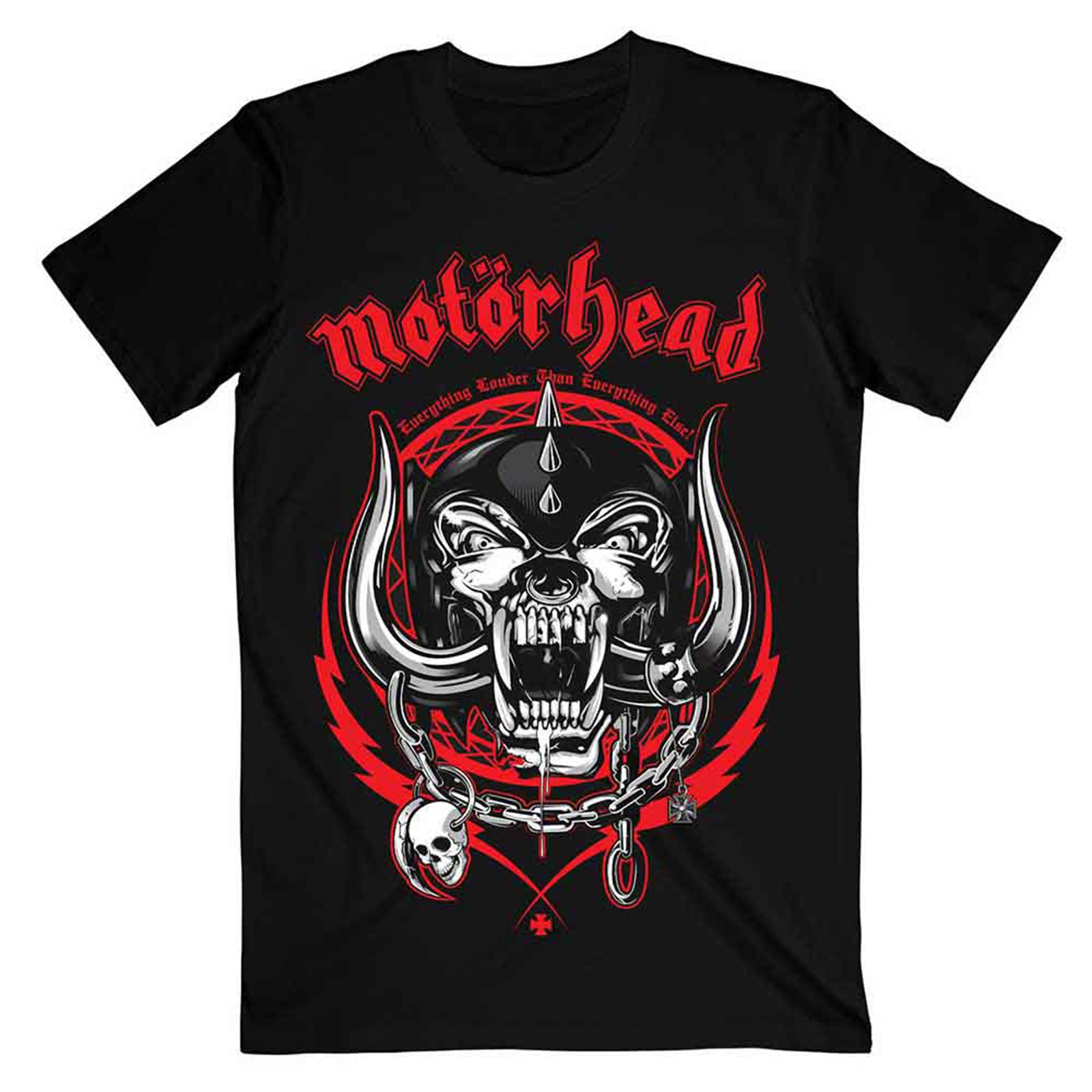 MOTORHEAD - LIGHTNING WREATH - T-Shirt Black