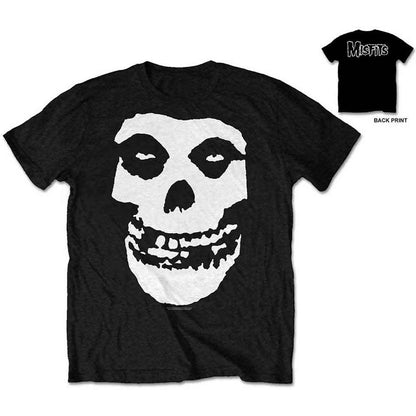 MISFITS - CLASSIC FIEND SKULL - T-Shirt Black (Back Print)
