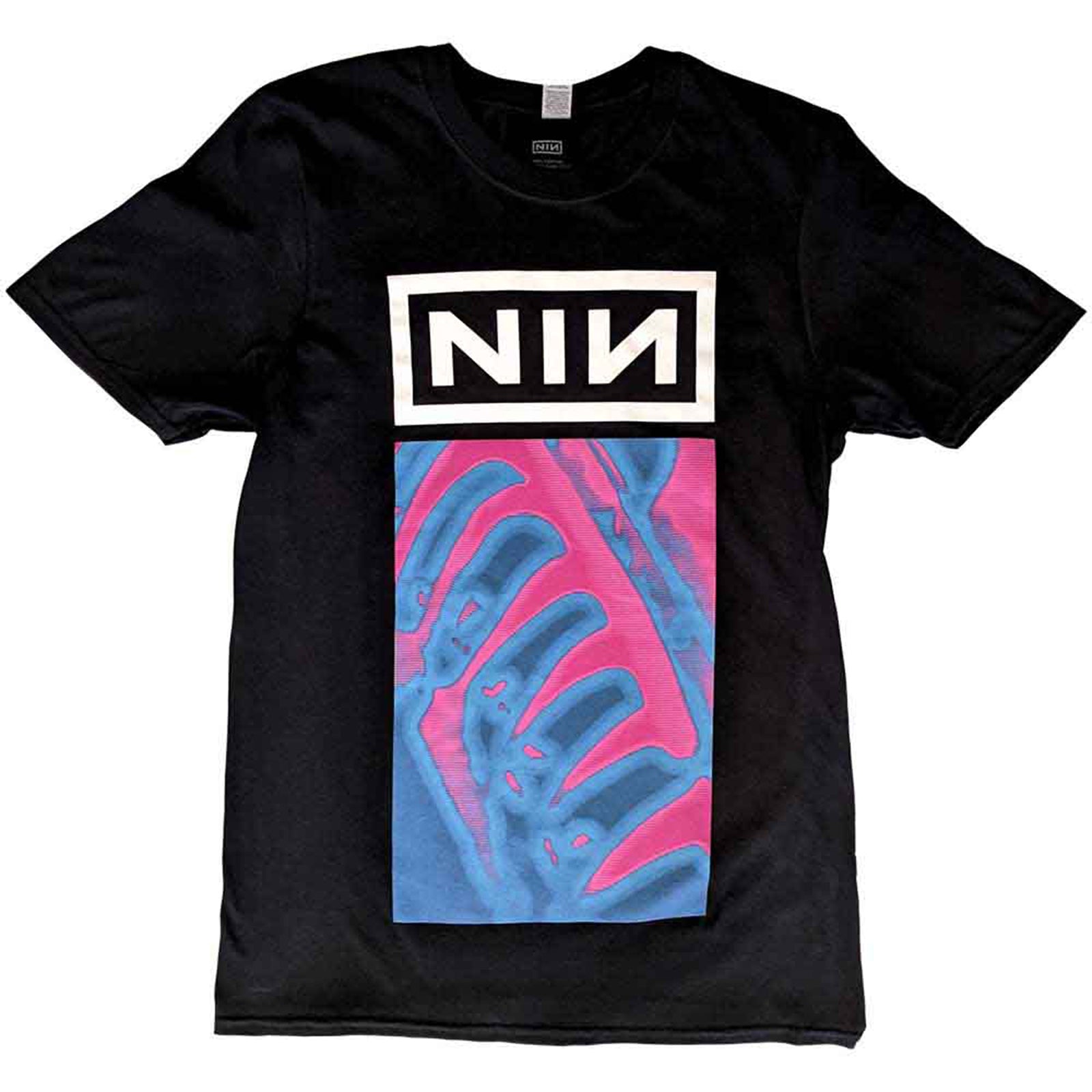 NINE INCH NAILS - PRETTY HATE MACHINE NEON - T-Shirt Black