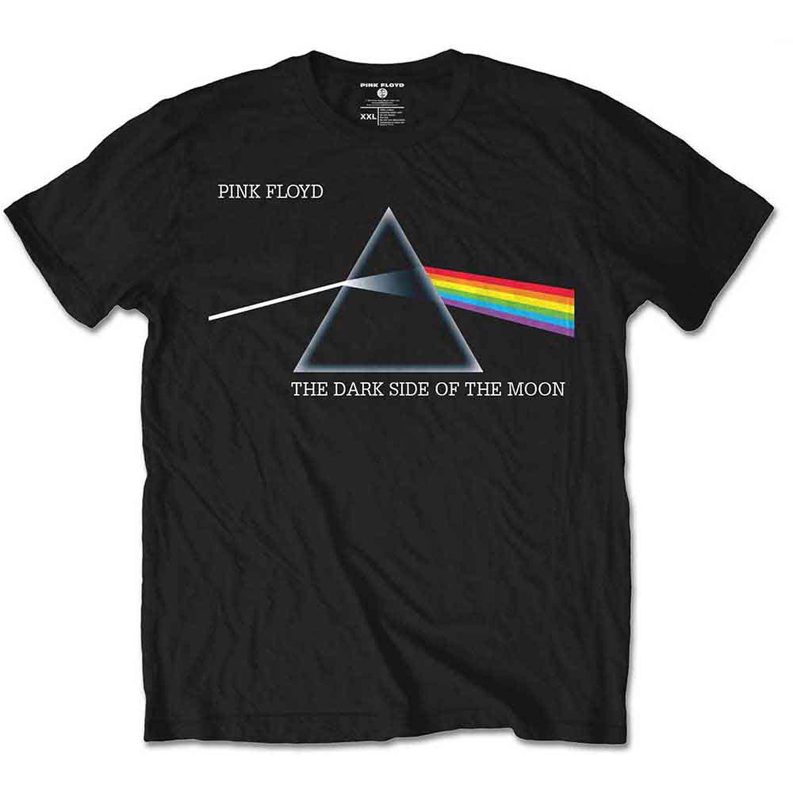PINK FLOYD - DARK SIDE OF THE MOON COURIER - Maglietta nera