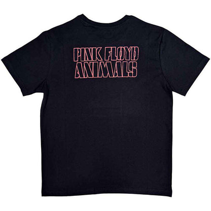 PINK FLOYD - AWBDG - Maglietta blu (retro stampa)