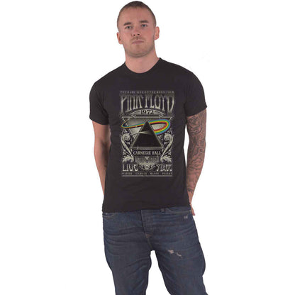 PINK FLOYD - CARNEGIE HALL POSTER - T-Shirt Black