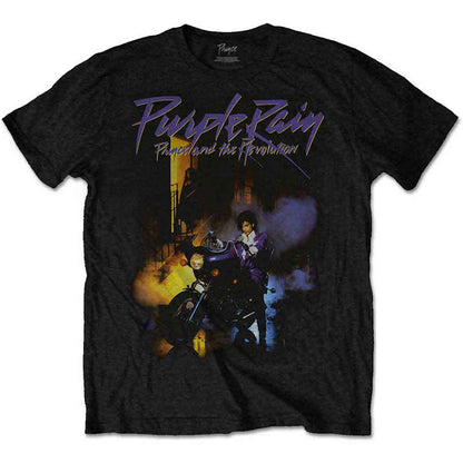 PRINCE - PURPLE RAIN - T-Shirt Black