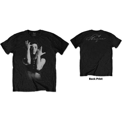 PRINCE - PARADE SIGNATURE - T-Shirt Black (Back Print)