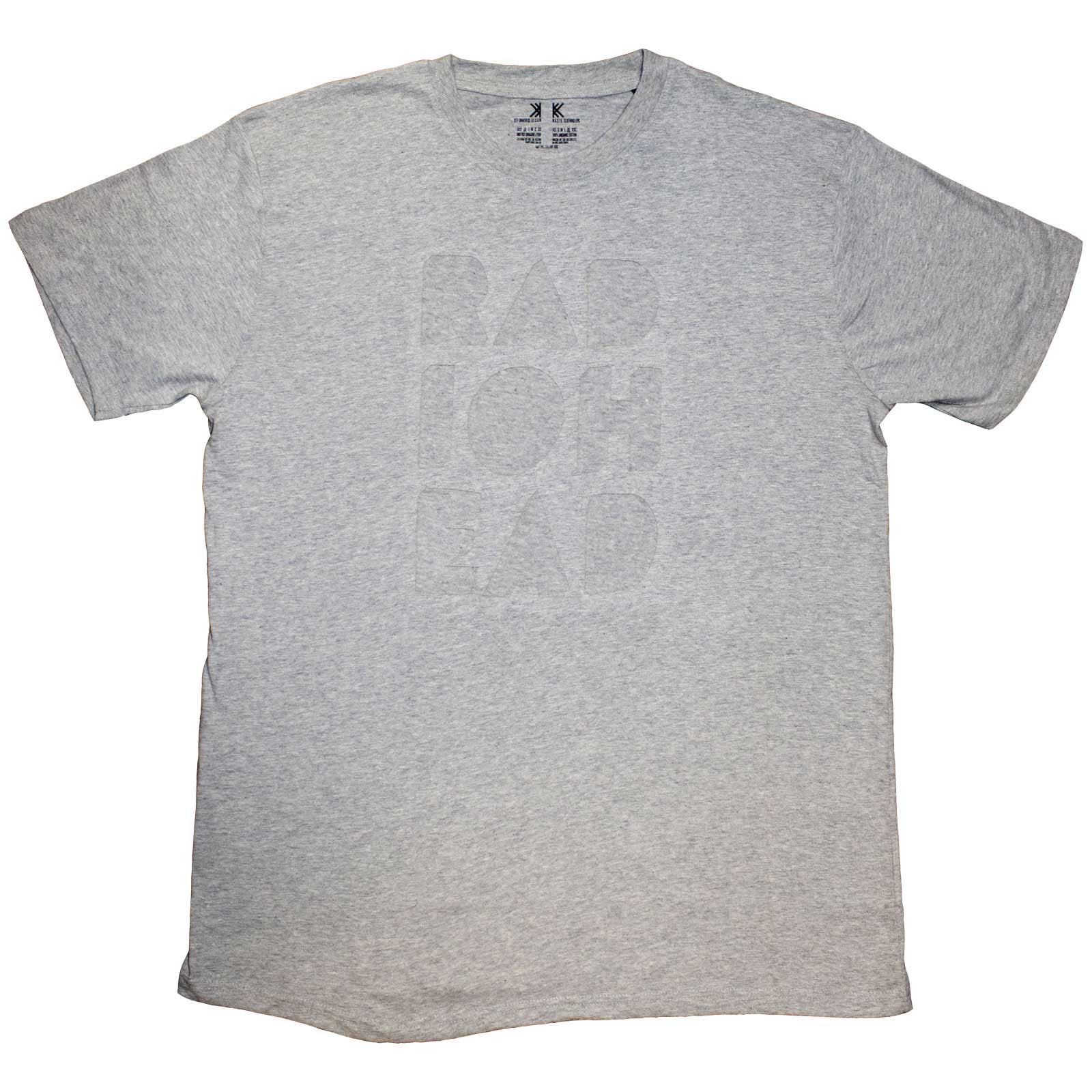 RADIOHEAD - NOTE PAD - Cut-Out T-Shirt Grey