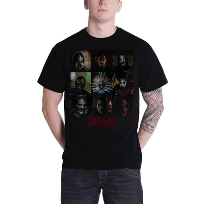SLIPKNOT - BLOCKS - T-Shirt Black (Back Print)