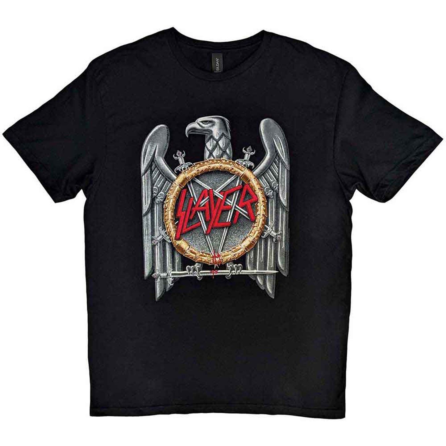 SLAYER - SILVER EAGLE - Maglietta nera