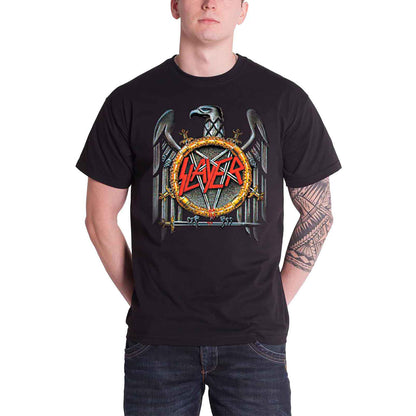 SLAYER - SILVER EAGLE - Maglietta nera