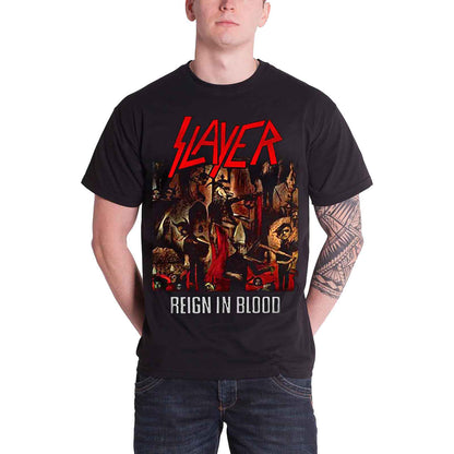 SLAYER - REIGN IN BLOOD - Maglietta nera
