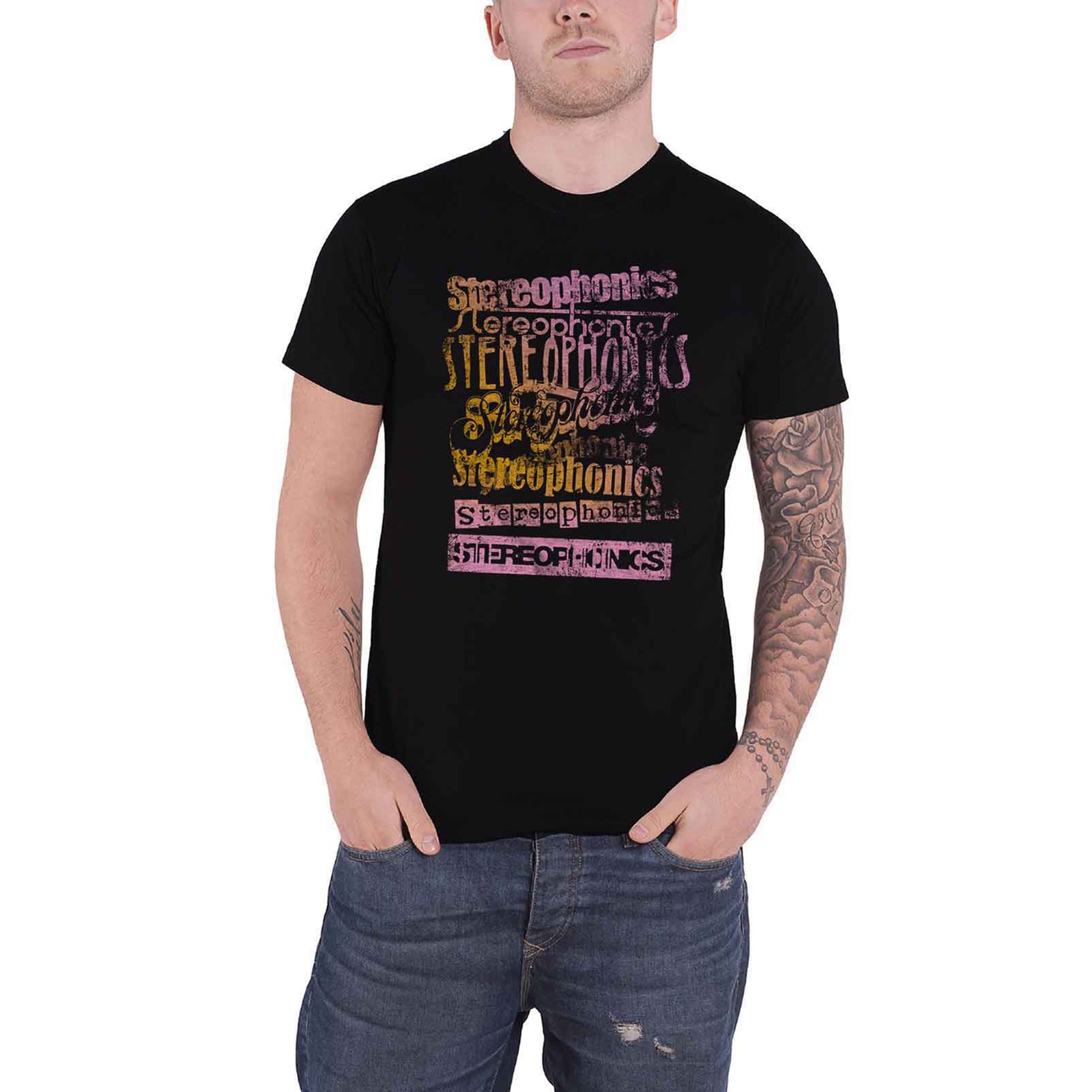 STEREOPHONICS - LOGOS - T-Shirt Black