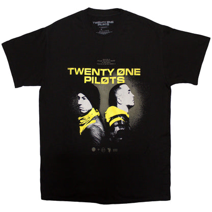 TWENTY ONE PILOTS - BACK TO BACK - T-Shirt Black