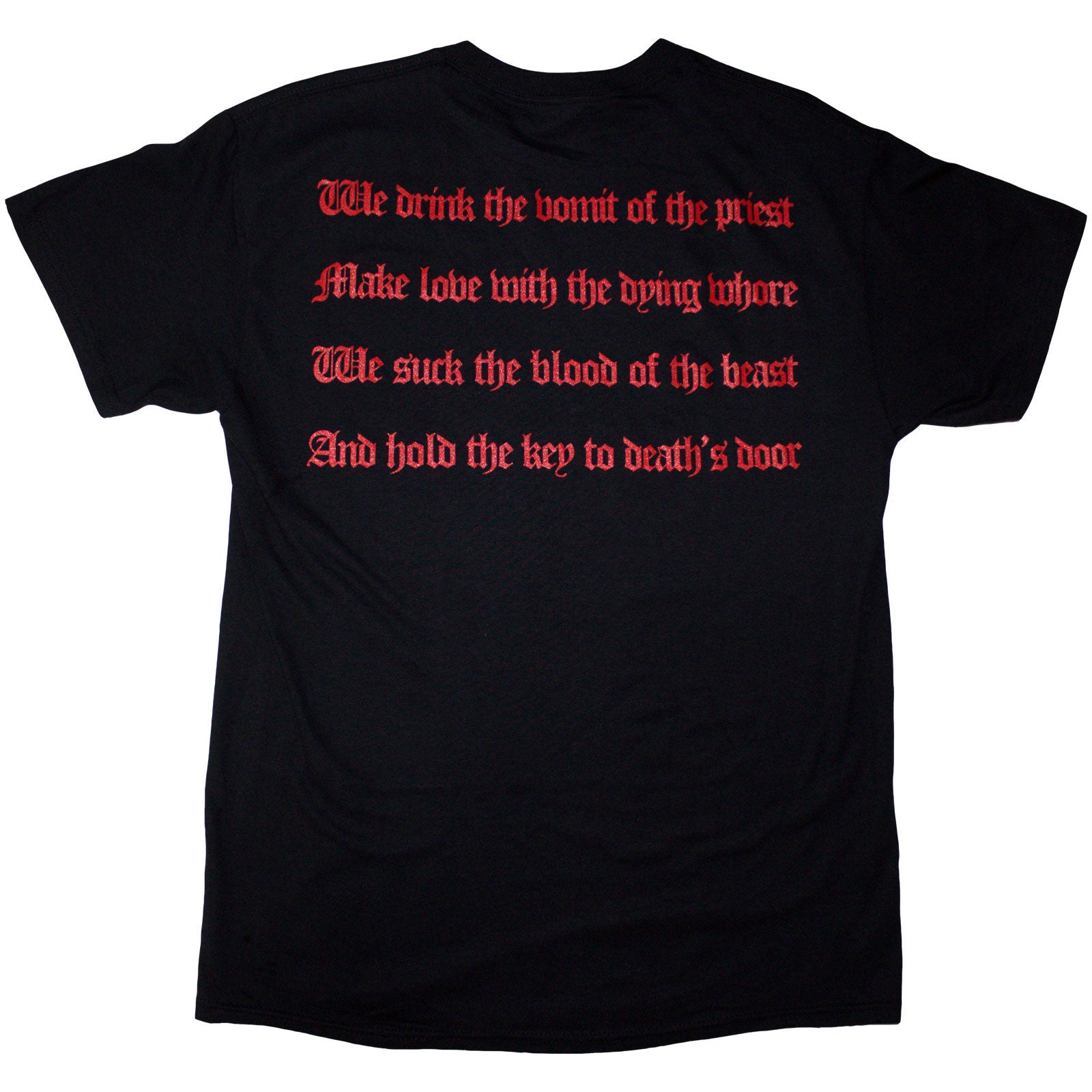 VENOM - BLACK METAL - T-Shirt Black (Back Print)