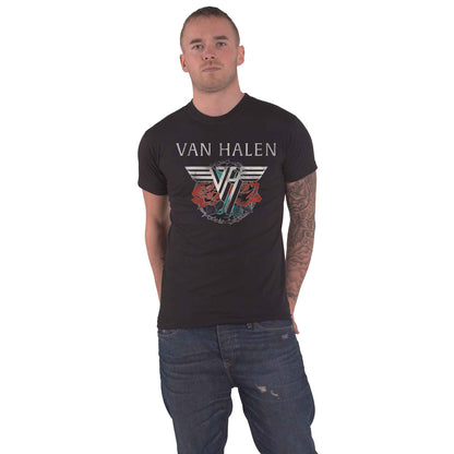 VAN HALEN - 84 TOUR - T-Shirt Black (Back Print)