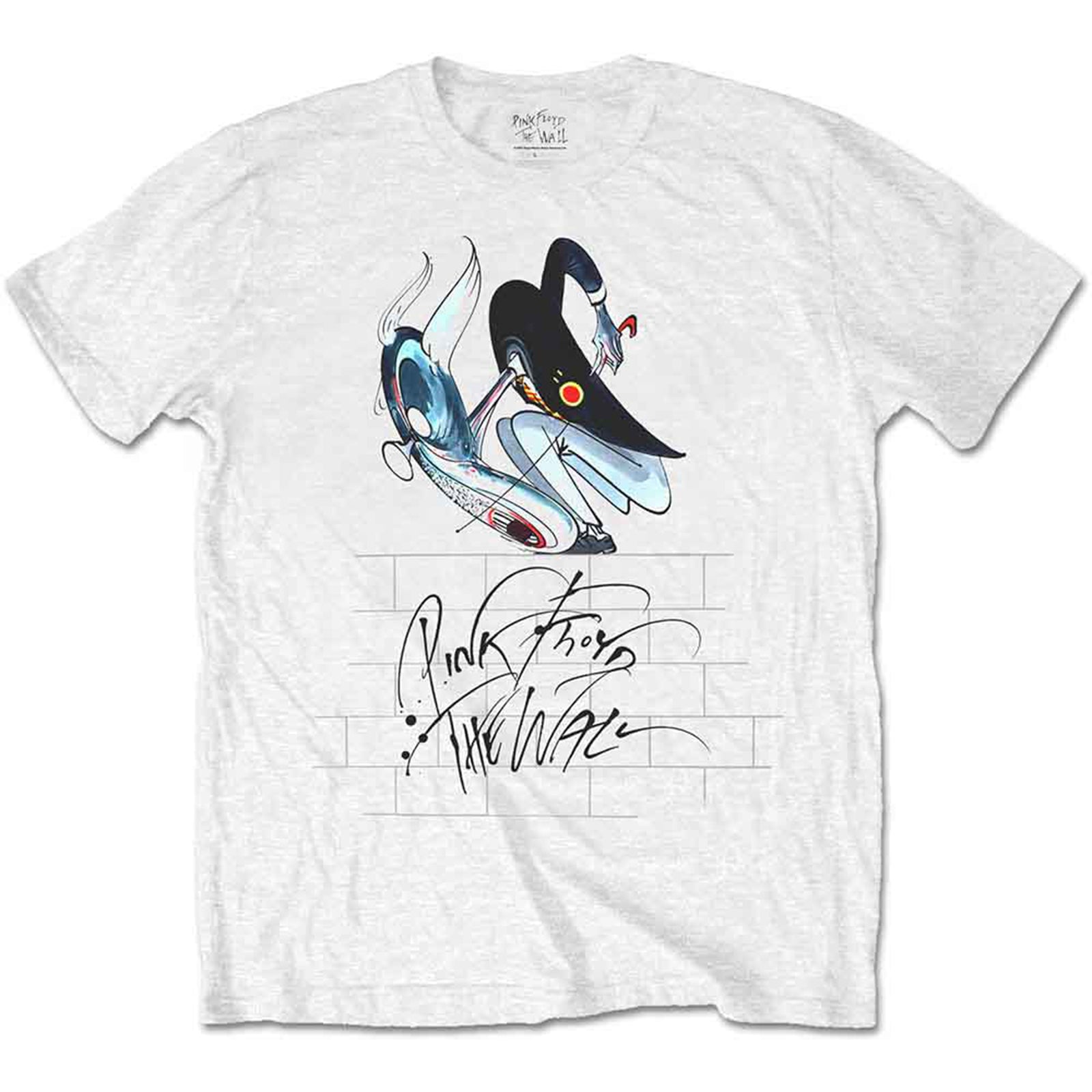 PINK FLOYD - THE WALL TEACHER - T-Shirt White